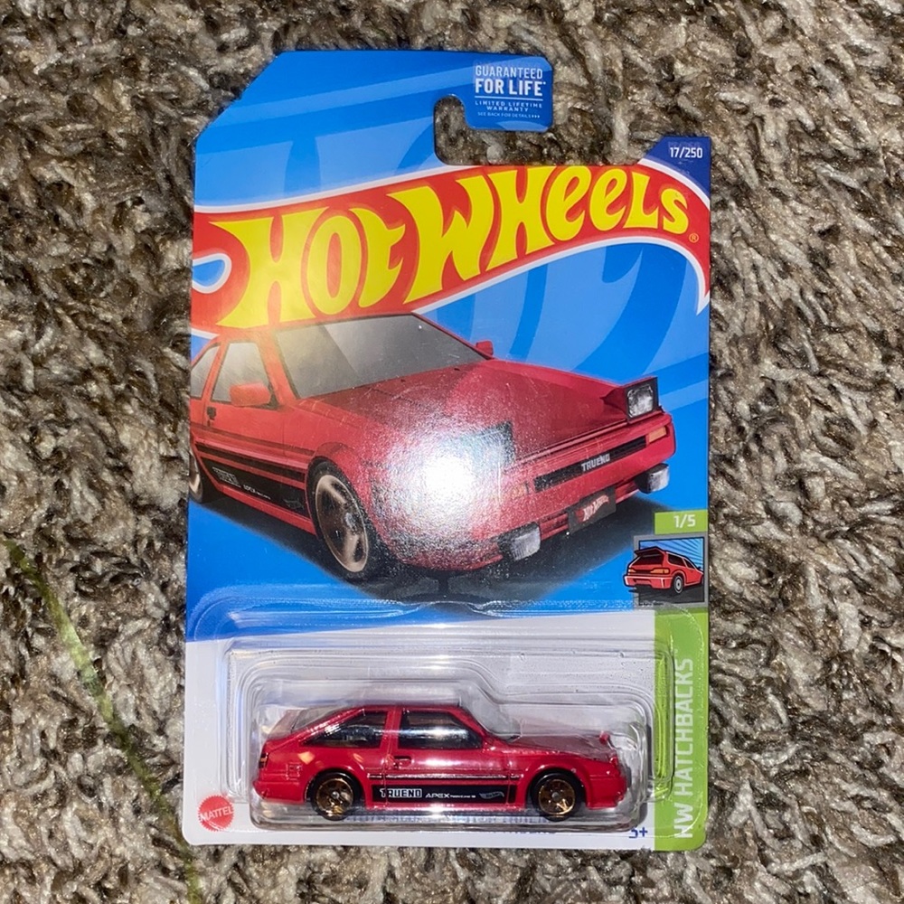 Hot Wheels Toyota AE86 Sprinter Trueno
